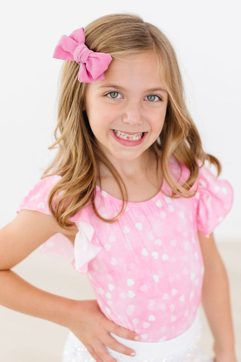 shine-bright-s-s-flutter-sleeve-leotard Mila &  Rose - Sophia's Style-Shine Bright S/S Flutter Sleeve Leotard-6-12M--1
